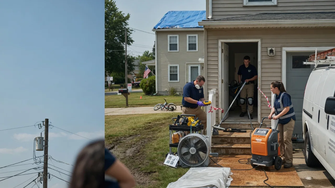 Water Damage Repair in Howard, OH near me